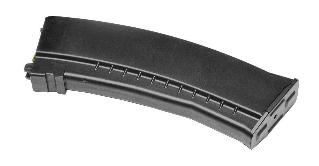 WellFire 50 Round CO2 Gas Magazine for AK74U GBB Rifles, Black