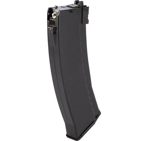 WellFire AK74U 45rd Gas Airsoft Magazine, Black