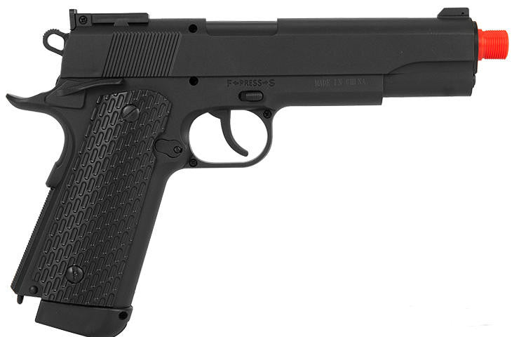 Wellfire CO2 Airsoft Non Blowback 1911 Pistol, Black