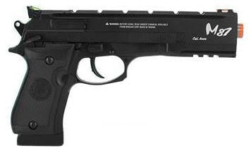 Win Gun Full Metal 500 FPS M9 Archer CO2 GBB Airsoft Pistol, Black