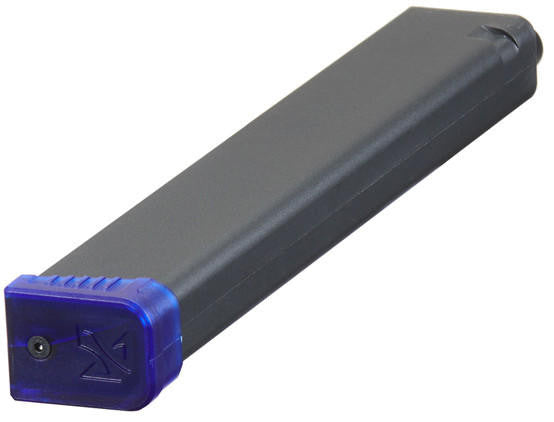 Zion Arms PW9 120 Round 9mm Style Mid-Capacity Magazine, Black/Blue