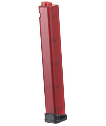 Zion Arms PW9 120 Round 9mm Style Mid-Capacity Magazine, Red