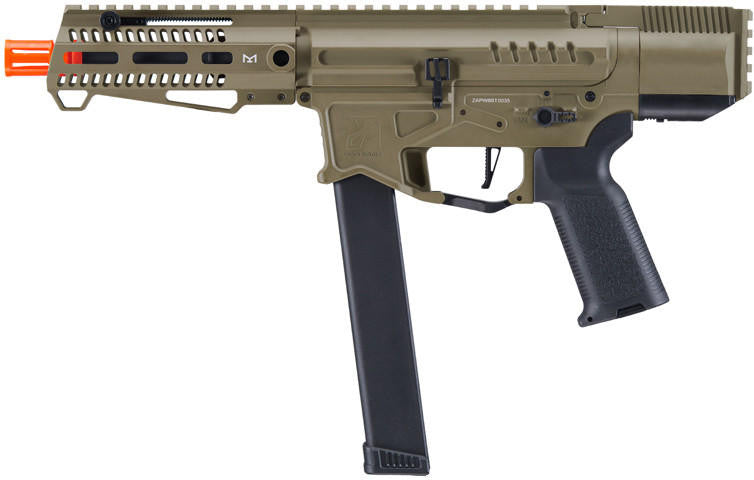 Zion Arms R&D Precision Licensed PW9 Mod 0 Airsoft Rifle, Tan