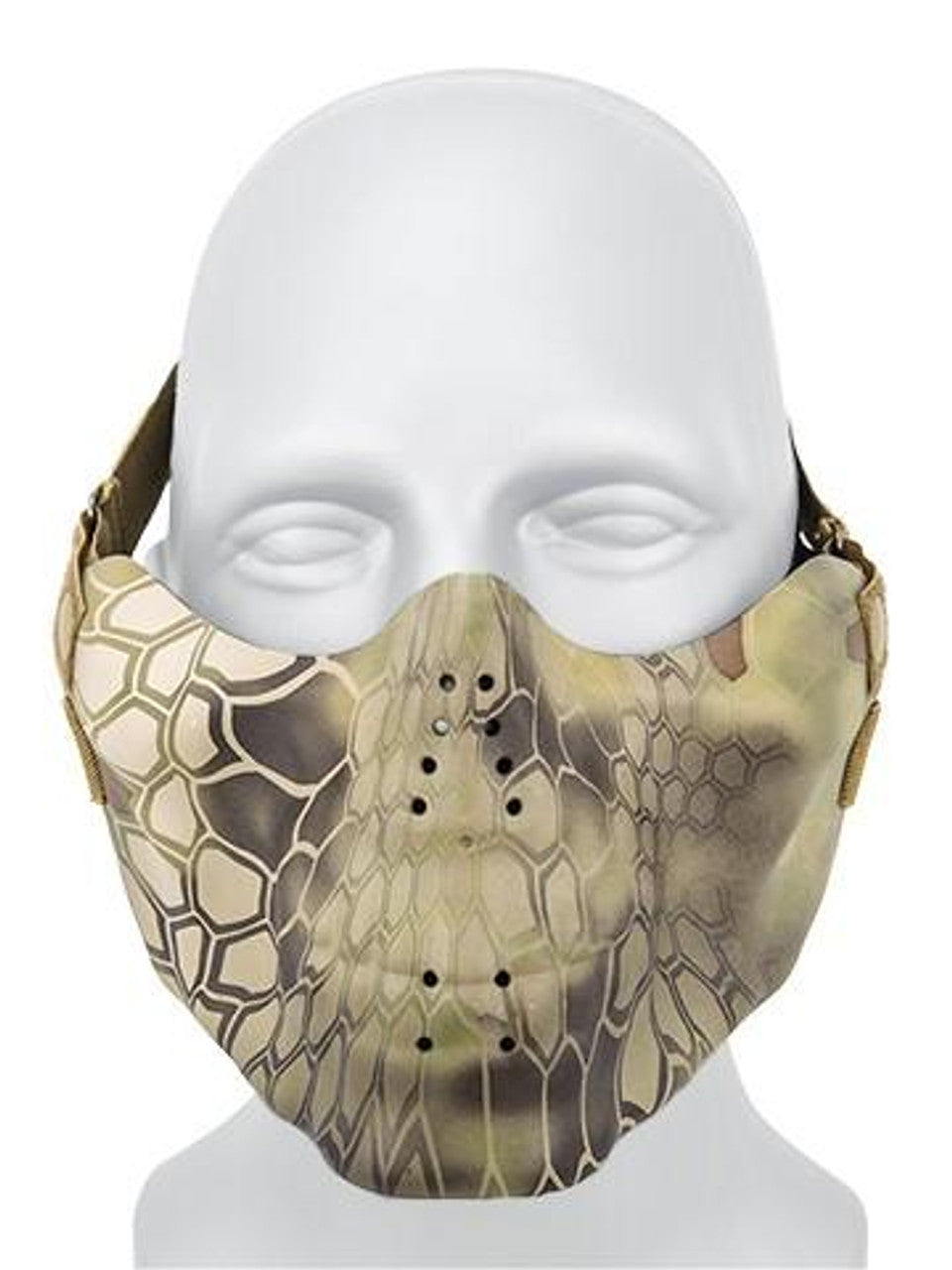 AMA Tactical Skull Half-Face Mask MAD