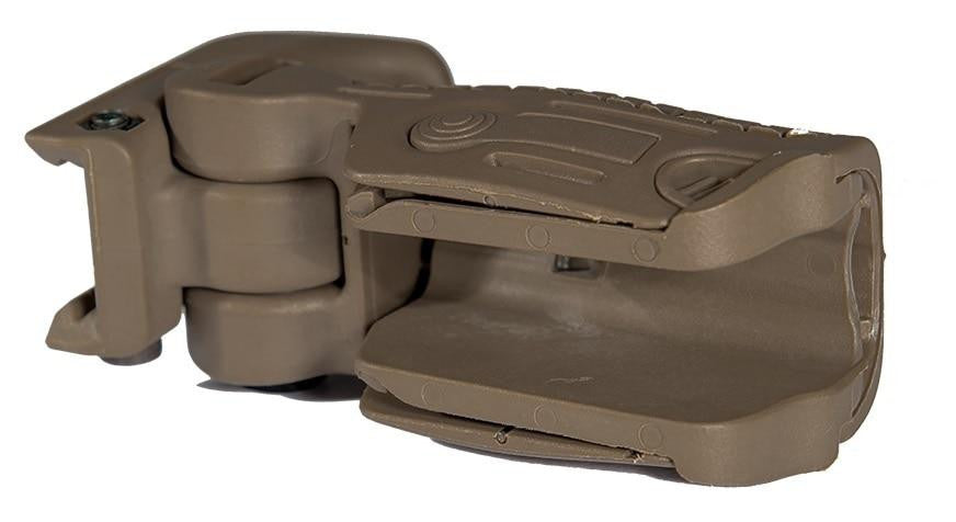 AB163 AK-Style Foldable & Extendable Tactical Foregrip, Dark Earth