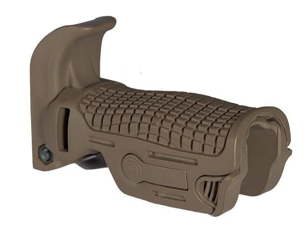 AB163 AK-Style Foldable & Extendable Tactical Foregrip, Dark Earth