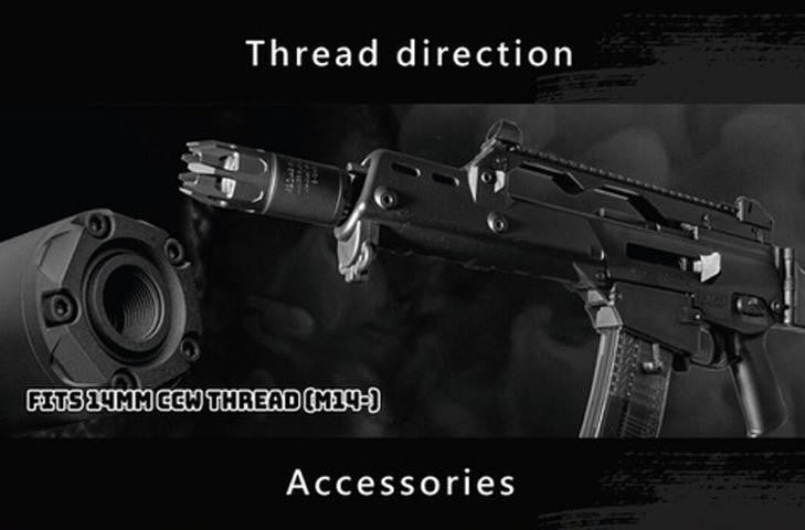 Acetech Raider with BiFrost M Airsoft Tracer Unit, Black