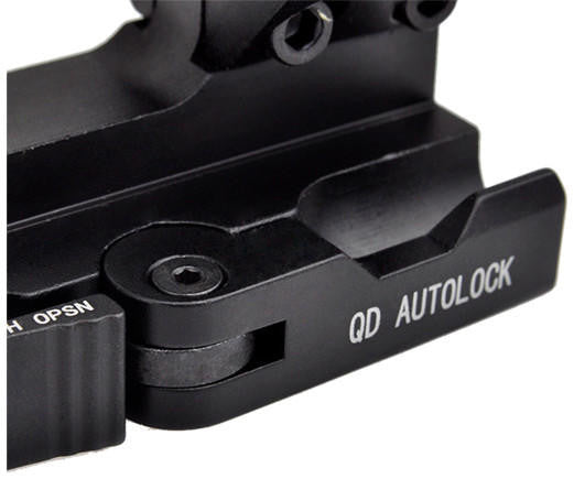 ACW 30mm Tactical QD Scope Mount, Black