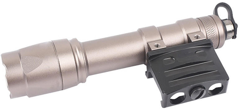 ACW 45 Degree Offset Picatinny Mount for Scout Lights, Black