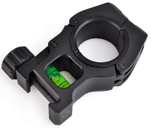 ACW M10 30mm Scope Rings w/ Bubble Level, Black