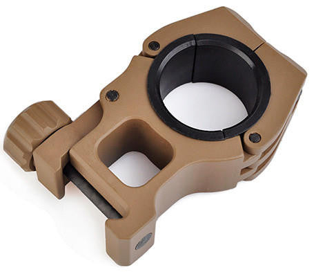ACW M10 30mm Scope Rings w/ Bubble Level, Dark Earth
