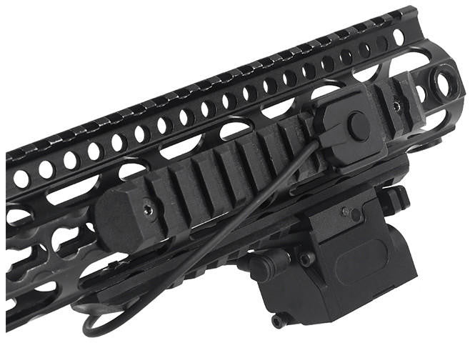 ACW P-1 IK Compact Blue Laser Aiming Device, Black