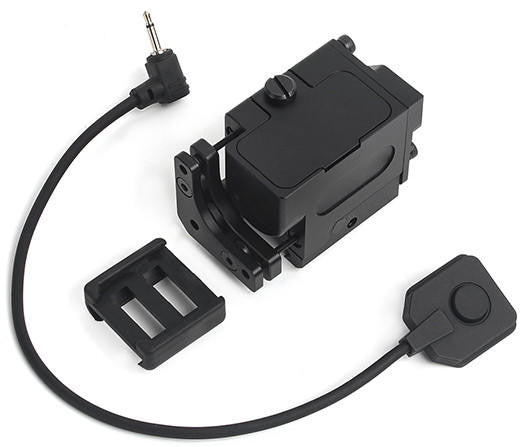 ACW P-1 IK Compact Green Laser Aiming Device, Black