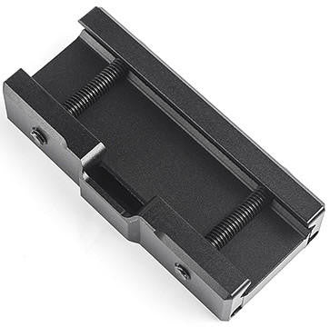 ACW Picatinny Rail Mount for Flashlight Pressure Switches, Black