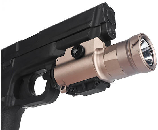ACW XH35 800 Lumen Tactical Pistol Light, Dark Earth