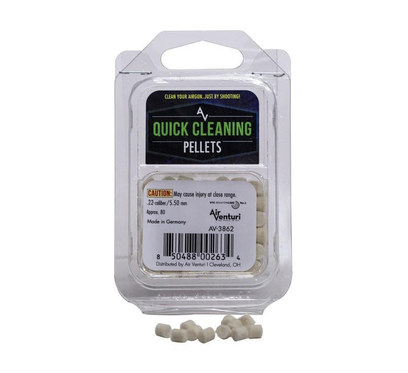 Air Venturi .22 Cal Quick Cleaning Pellets, 80ct