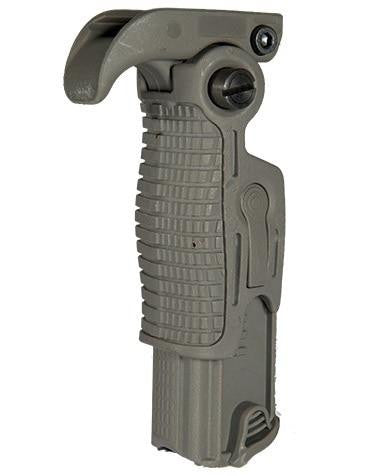 AK-Style Foldable & Extendable Tactical Foregrip, Foliage Green