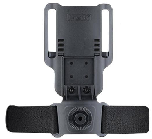 Amomax Adjustable Duty Drop Leg Holster Attachment, Black