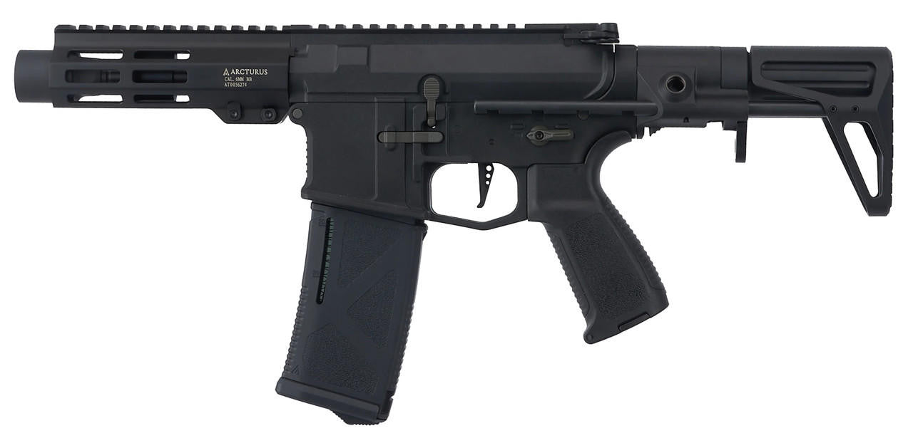 Arcturus Karambit MOD1 PDW 5.5" AEG Lite FE Airsoft Rifle, Black