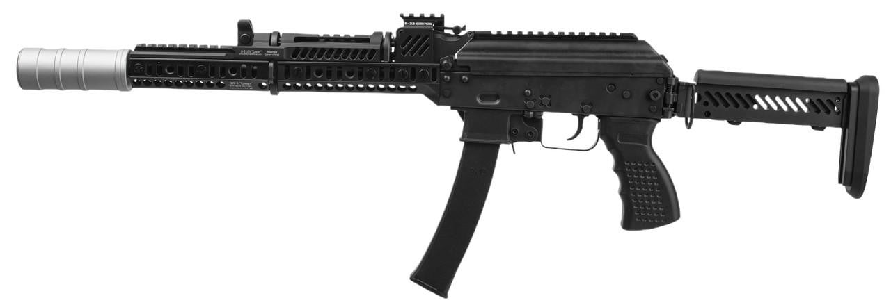 Arcturus PP19-01 Vityaz Ztac SP1 Carbine AEG FE SMG Airsoft Rifle, Black