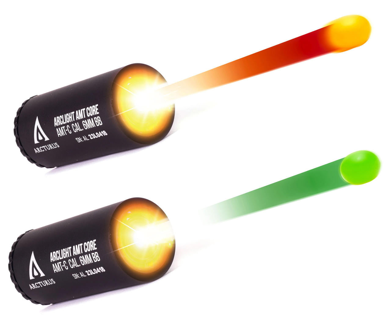 Arcturus RS Sirius AMT Arclight Modular Tracer Core Drop-in Unit & Compact Mock Suppressor w/ Simulated Muzzle Flash