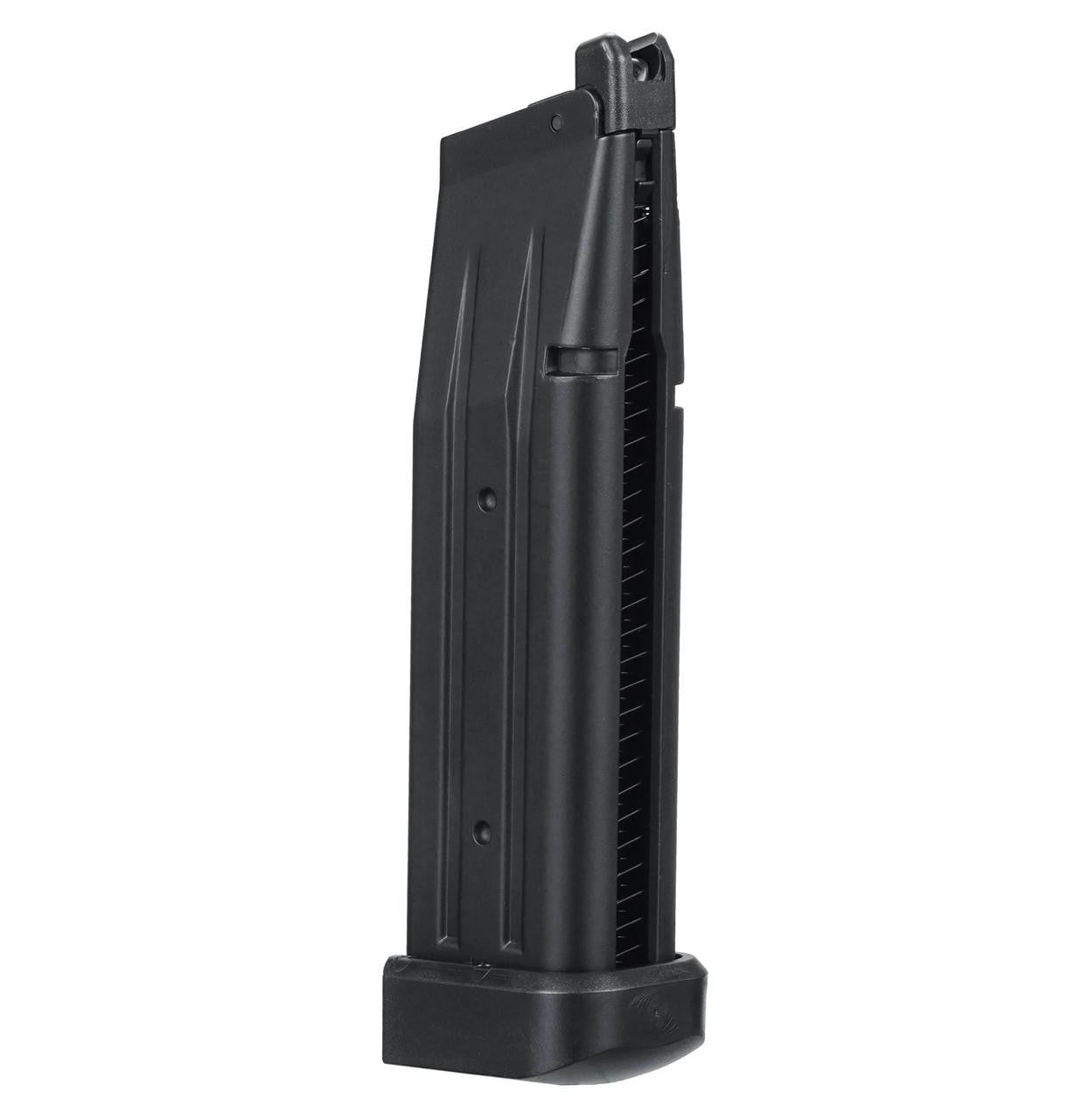 ARCTURUS Vanguard 4.3" Hi-Capa GBB Airsoft Pistol w/ Optics Ready Slide & Compensator, Black