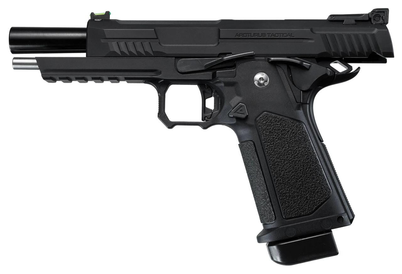 ARCTURUS Vanguard 5" Hi-Capa GBB Airsoft Pistol, Black