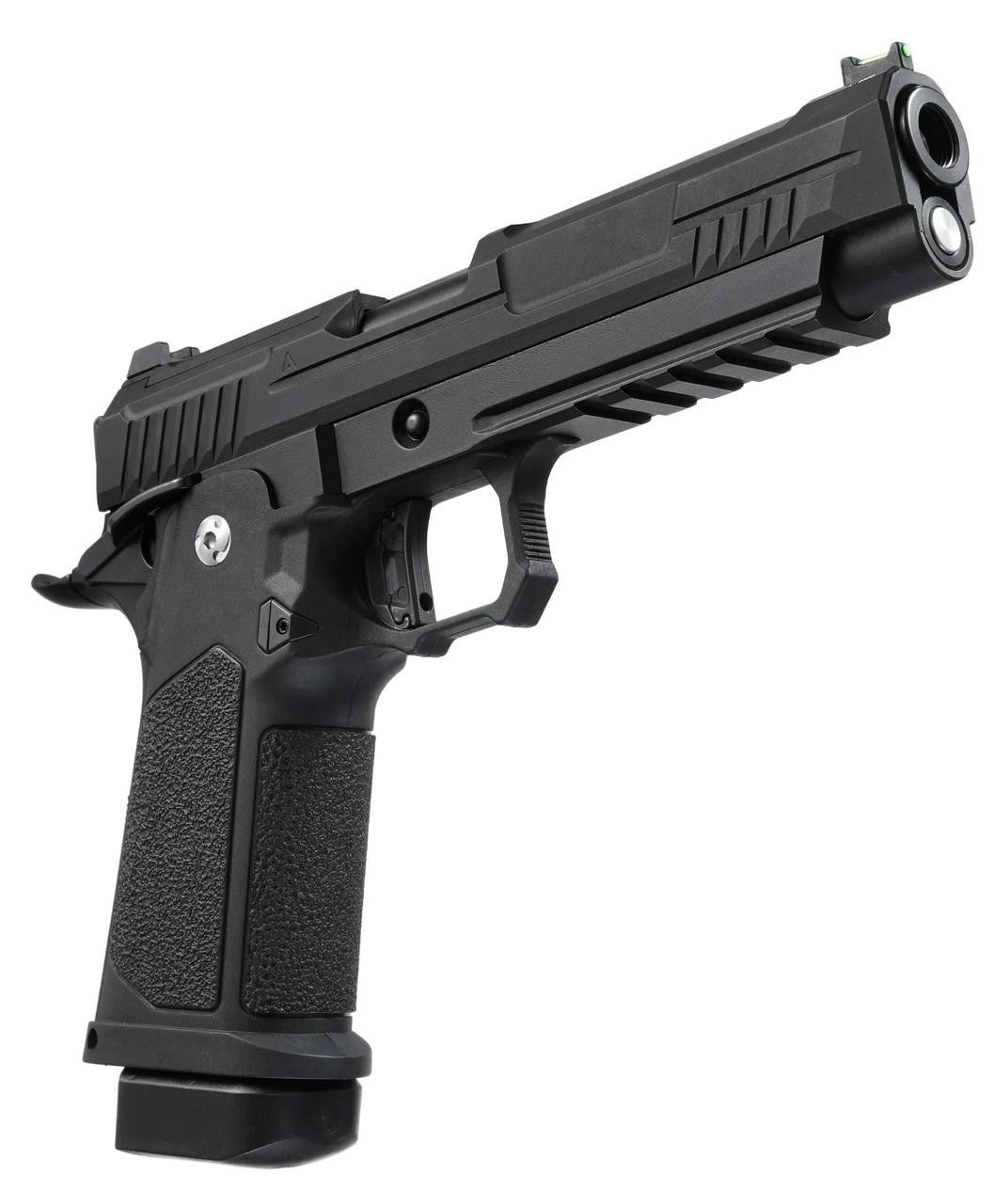 ARCTURUS Vanguard 5" Hi-Capa GBB Airsoft Pistol w/ Optics Ready Slide, Black