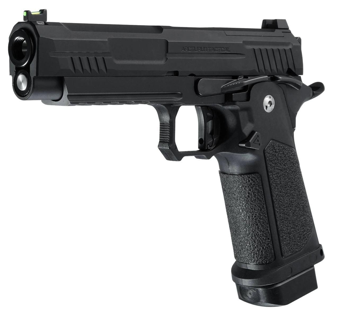 ARCTURUS Vanguard 5" Hi-Capa GBB Airsoft Pistol w/ Optics Ready Slide, Black