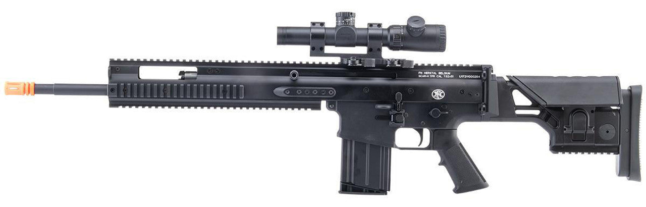 ARES Cybergun FN Herstal-Licensed SCAR-H TPR Airsoft AEG Rifle Black