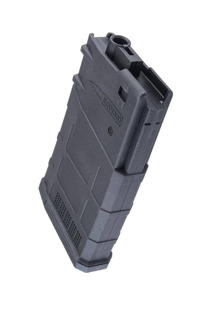 Ares SR-25 / AR308 130rd Polymer Mid-Cap Magazine, Black