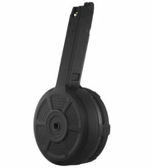 ASG Action Army AAP-01 350 rds Drum Magazine, Black