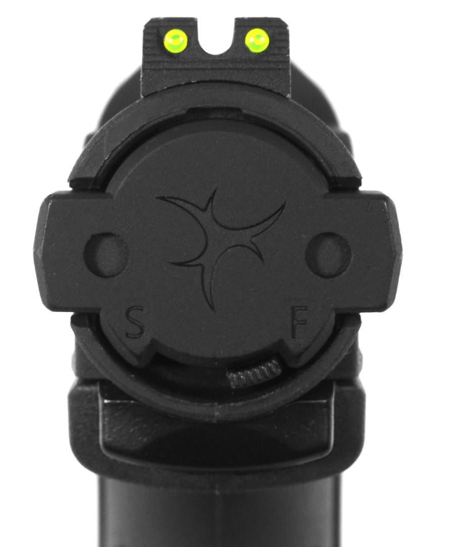 ASG Action Army AAP-01C Green Gas Blowback Airsoft Pistol, Black