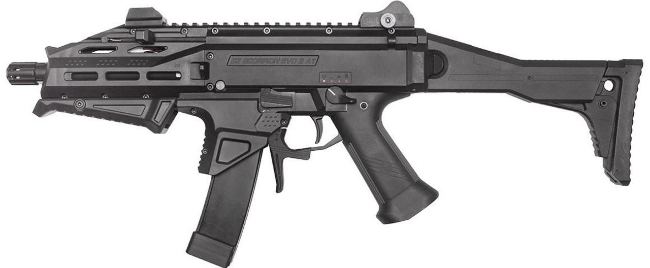 ASG CZ Scorpion EVO 3 ATEK AEG Airsoft Rifle Black