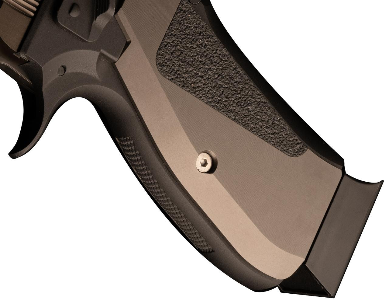 ASG CZ SP-01 Shadow Special Edition Full Metal CO2 Blowback Airsoft Pistol, Bronze