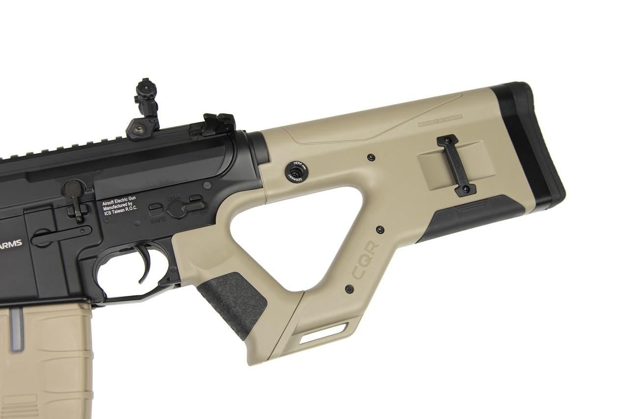 ASG HERA ARMS CQR SSS Airsoft Rifle w/ Programmable MOSFET, Tan