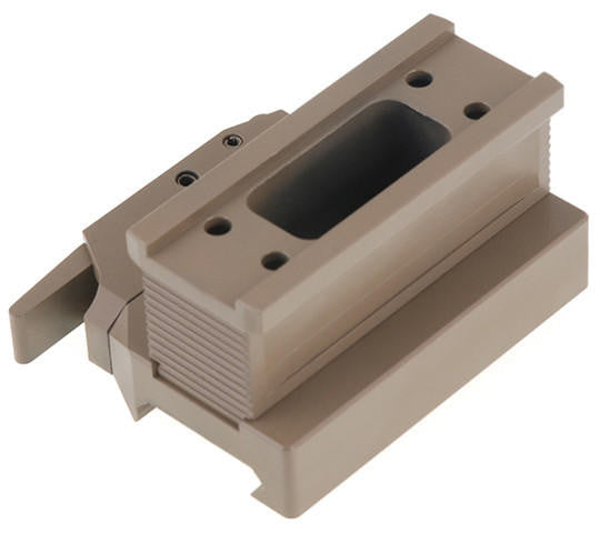 Atlas Custom Works Bobro Style T1 QD Mount With Riser, Tan