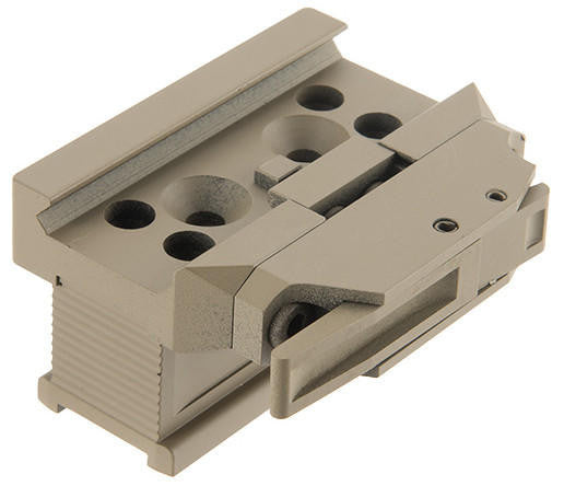 Atlas Custom Works Bobro Style T1 QD Mount With Riser, Tan