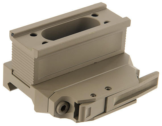 Atlas Custom Works Bobro Style T1 QD Mount With Riser, Tan