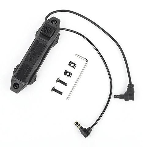 Atlas Custom Works Tactical Augmented Dual Function Tape Switch w/ Button Lock, Black