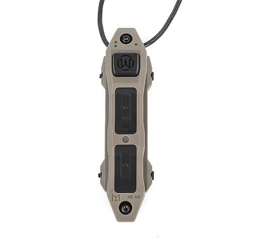 Atlas Custom Works Tactical Augmented Dual Function Tape Switch w/ Button Lock, Dark Earth
