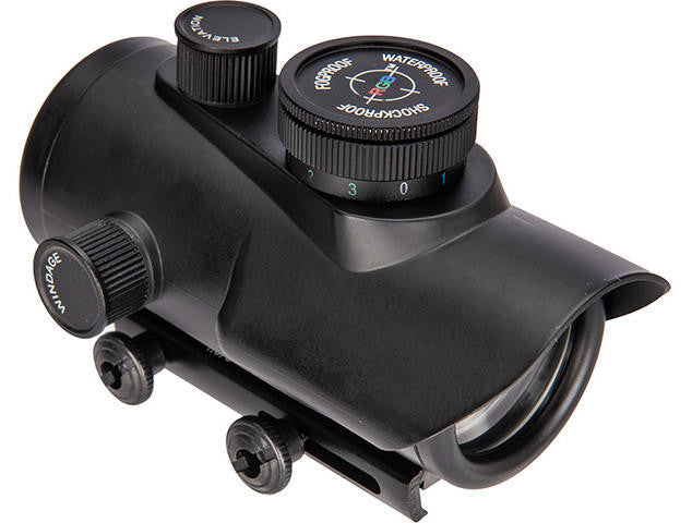 Axeon Tricyclon Selectable Color Dot Sight, Black