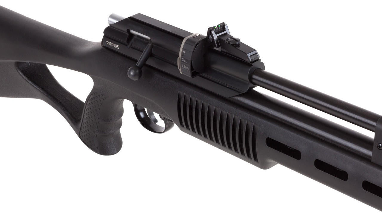 Beeman Model 1085 QB II CO2 .22 Repeater Air Rifle, Black