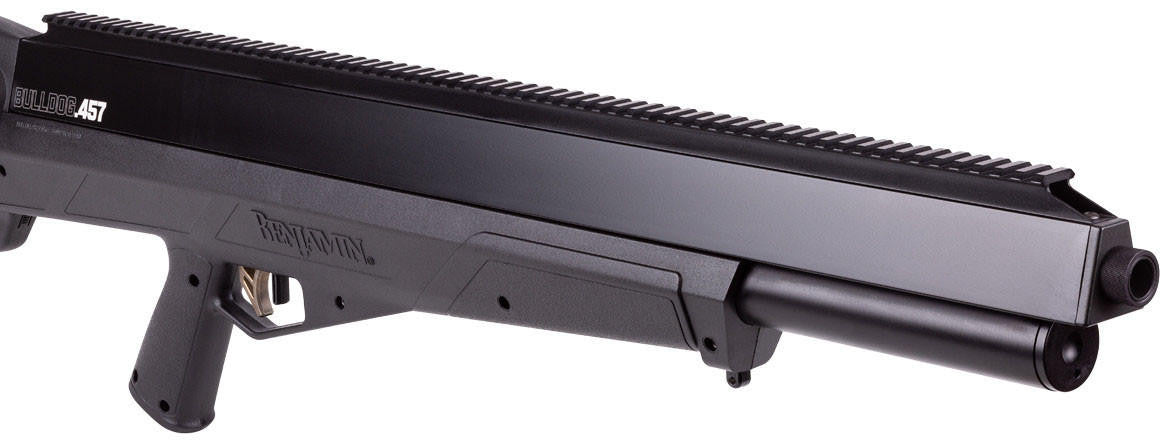 Benjamin Bulldog .357 Shrouded PCP Bullpup Air Rifle, Black