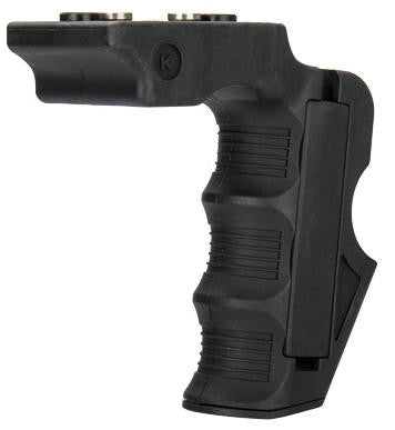 Lancer Tactical Impact Keymod Foregrip with Storage Space, Black