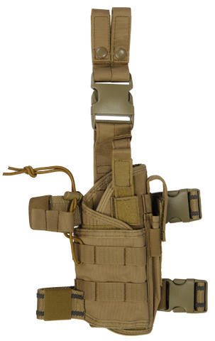 Lancer Tactical 322TN Nylon Tornado Drop Leg Holster, Tan