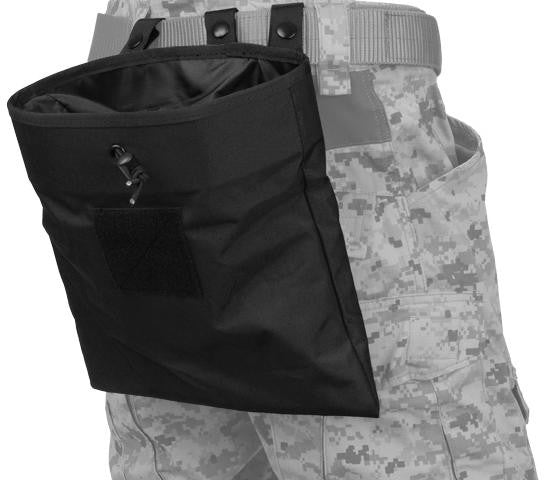 Lancer Tactical 341BN Nylon Large Foldable Dump Pouch, Black