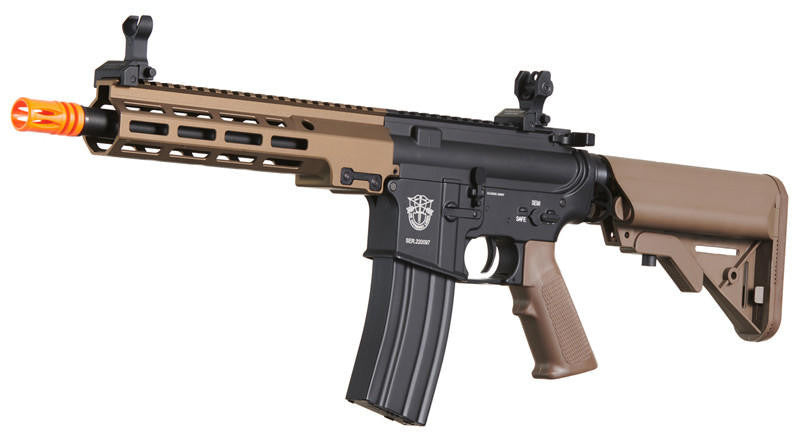 Classic Army 9.5" MK16 ECS Airsoft AEG Rifle, Two-Tone