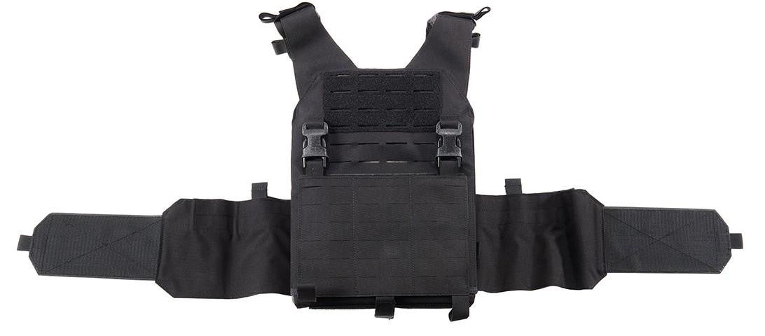 Code 11 Tiger Laser Cut Plate Carrier, Black