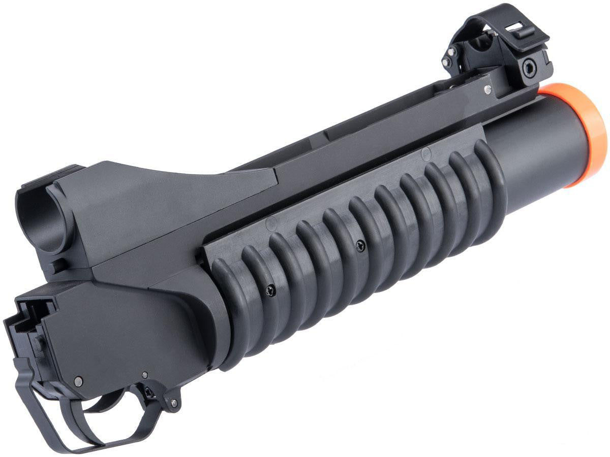 Colt Licensed M203 40mm Grenade Launcher for M4 / M16 Series Airsoft Rifles w/ Metal Barrel, Black